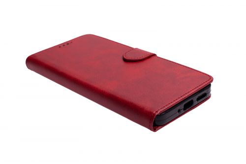 Чехол-книжка для Infinix Hot 50i/Smart 9 VEGLAS BUSINESS PLUS красный - фото фото 3