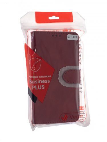 Чехол-книжка для Samsung S926B S24 Plus VEGLAS BUSINESS PLUS красный оптом, в розницу Центр Компаньон фото 5