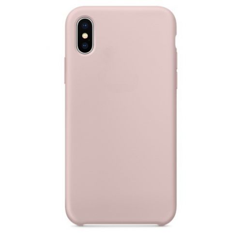 Чехол-накладка для iPhone X/XS SILICONE CASE кремовый (11) - оптовая продажа Чехол-накладка для iPhone X/XS SILICONE CASE кремовый (11) - фото