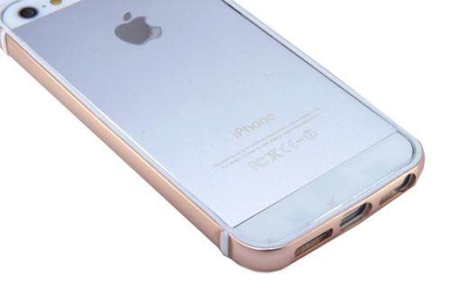 Бампер для iPhone 5/5S/SE Metal+TPU золото оптом, в розницу Центр Компаньон фото 4