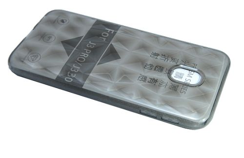 Чехол-накладка для Samsung J330 J3 JZZS Diamond TPU серая оптом, в розницу Центр Компаньон фото 2