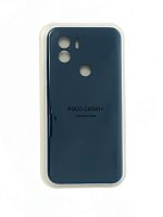 Купить Чехол-накладка для XIAOMI Poco C50 VEGLAS SILICONE CASE закрытый темно-синий (8) оптом, в розницу в ОРЦ Компаньон