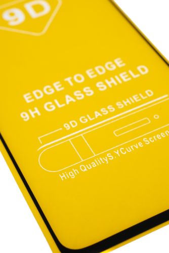 Защитное стекло для Realme 9 FULL GLUE (желтая основа) пакет черный оптом, в розницу Центр Компаньон фото 2