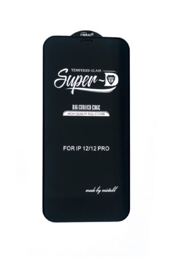 Защитное стекло для iPhone 12/12 Pro Mietubl Super-D пакет Комплект 10шт черный - оптовая продажа Защитное стекло для iPhone 12/12 Pro Mietubl Super-D пакет Комплект 10шт черный - фото