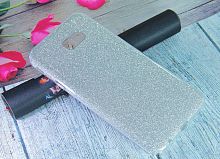 Чехол-накладка для Samsung J415 J4+ 2018 JZZS Shinny 3в1 TPU серебро - фото