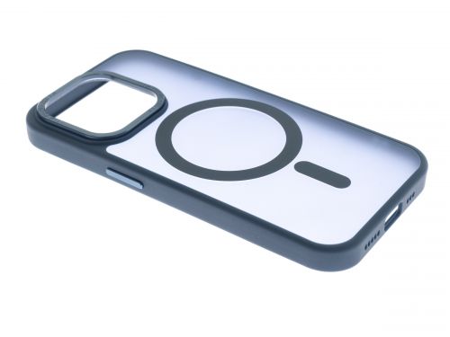Чехол-накладка для iPhone 15 Pro VEGLAS Fog Magnetic темно-синий оптом, в розницу Центр Компаньон фото 2