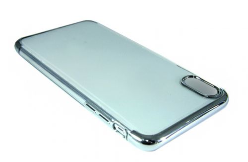 Чехол-накладка для HUAWEI Honor 8S/Y5 2019 ELECTROPLATED TPU DOKA серебро - оптовая продажа фото 2 Чехол-накладка для HUAWEI Honor 8S/Y5 2019 ELECTROPLATED TPU DOKA серебро - фото фото 2