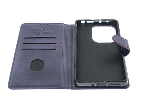 Чехол-книжка для XIAOMI Redmi Note 13 Pro 4G VEGLAS BUSINESS PLUS фиолетовый - фото фото 3