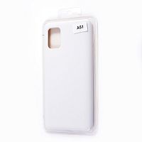 Купить Чехол-накладка для Samsung A515F A51 VEGLAS SILICONE CASE закрытый белый (9) оптом, в розницу в ОРЦ Компаньон