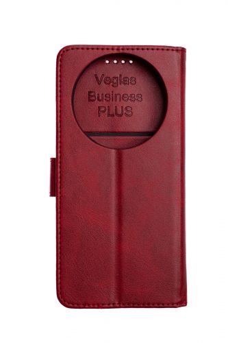 Чехол-книжка для XIAOMI Redmi 14C VEGLAS BUSINESS PLUS красный - фото фото 8