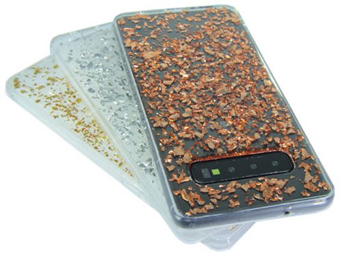 Чехол-накладка для Samsung G973 S10 GLITTER TPU бронзовый - оптовая продажа Чехол-накладка для Samsung G973 S10 GLITTER TPU бронзовый - фото