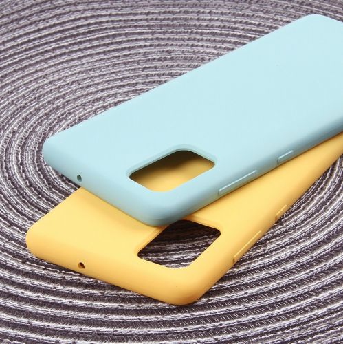 Чехол-накладка для Samsung A515F A51 SILICONE CASE NL 007002 мятный - фото