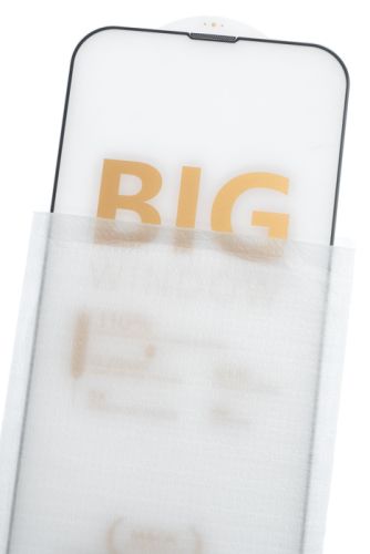 Защитное стекло для iPhone 13 Pro Max/14 Plus WOLF KING YOGA MASTER пакет черный оптом, в розницу Центр Компаньон фото 3
