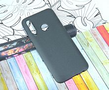 Чехол-накладка для HUAWEI honor 10i/P Smart+ 2019 FASHION TPU матовый черный - фото
