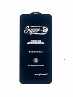 Защитное стекло для Samsung S921B S24 VEGLAS Super-D коробка черный - фото