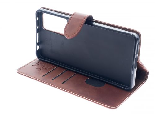 Чехол-книжка для XIAOMI Redmi Note 12 Pro 4G VEGLAS BUSINESS PLUS коричневый оптом, в розницу Центр Компаньон фото 4