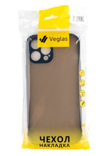 Чехол-накладка для iPhone 12 Pro Max VEGLAS Fog синий оптом, в розницу Центр Компаньон фото 3