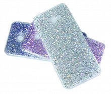 Чехол-накладка для Samsung J415 J4+ 2018 DROP STAR TPU серебро  - фото