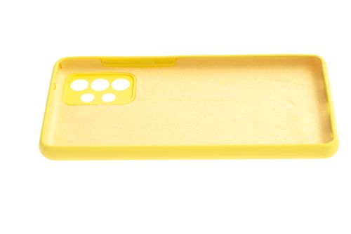 Чехол-накладка для Samsung A725F A72 SILICONE CASE NL OP закрытый желтый (20) оптом, в розницу Центр Компаньон фото 3