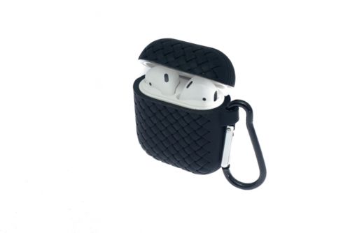 Чехол для наушников Airpods Braided черный - оптовая продажа Чехол для наушников Airpods Braided черный - фото