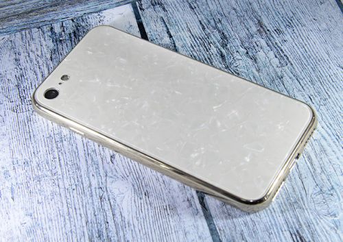 Чехол-накладка для iPhone 6/6S SPANGLES GLASS TPU белый																														 оптом, в розницу Центр Компаньон фото 2