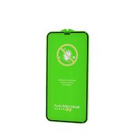 Защитное стекло для iPhone 12/12 Pro FULL GLUE ANTIBACTERIAL коробка черный - фото