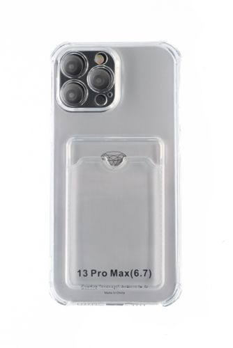Чехол-накладка для iPhone 13 Pro Max VEGLAS Air Pocket прозрачный - фото