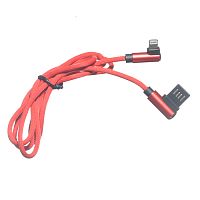 Купить Кабель USB Lightning 8Pin Design L Weave 1м красный  оптом, в розницу в ОРЦ Компаньон