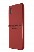 Купить Чехол-накладка для Samsung A013F A01 Core SILICONE CASE закрытый красный (1) оптом, в розницу в ОРЦ Компаньон