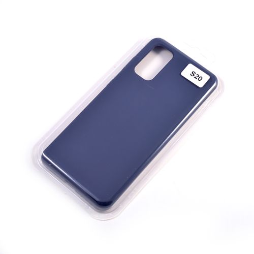 Чехол-накладка для Samsung G980F S20 VEGLAS SILICONE CASE закрытый темно-синий (8) оптом, в розницу Центр Компаньон фото 2