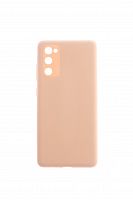 Чехол-накладка для Samsung G780F S20 FE SILICONE CASE NL OP закрытый светло-розовый (18) - фото