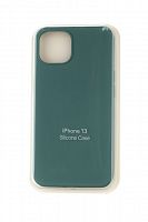 Купить Чехол-накладка для iPhone 13 SILICONE CASE закрытый хвойно-зеленый (58) оптом, в розницу в ОРЦ Компаньон