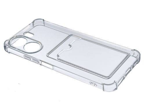 Чехол-накладка для XIAOMI Redmi 13C VEGLAS Air Pocket прозрачный оптом, в розницу Центр Компаньон фото 2