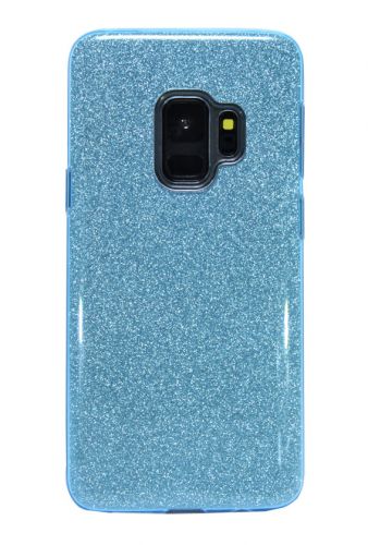 Чехол-накладка для Samsung G960F S9 JZZS Shinny 3в1 TPU синяя - оптовая продажа Чехол-накладка для Samsung G960F S9 JZZS Shinny 3в1 TPU синяя - фото