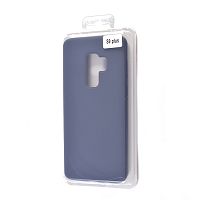 Купить Чехол-накладка для Samsung G965F S9 Plus VEGLAS SILICONE CASE закрытый темно-синий (8) оптом, в розницу в ОРЦ Компаньон