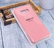 Купить Чехол-накладка для Samsung G955H S8 Plus SILICONE CASE розовый оптом, в розницу в ОРЦ Компаньон