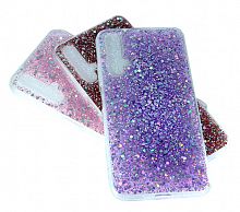 Чехол-накладка для HUAWEI Honor 20 DROP STAR TPU фиолетовый - фото