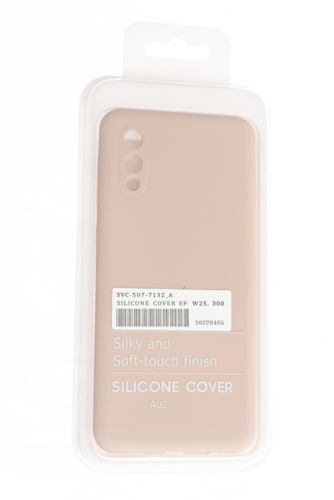 Чехол-накладка для Samsung A022G A02 SILICONE CASE NL OP закрытый светло-розовый (18) - оптовая продажа фото 4 Чехол-накладка для Samsung A022G A02 SILICONE CASE NL OP закрытый светло-розовый (18) - фото фото 4