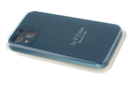 Чехол-накладка для iPhone 13 Mini SILICONE CASE NL Защита камеры темно-синий (8) оптом, в розницу Центр Компаньон фото 2