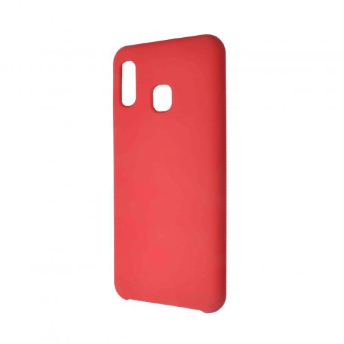 Чехол-накладка для Samsung A305F A30/A205F A20 SILICONE CASE NL OP красный (1) - оптовая продажа Чехол-накладка для Samsung A305F A30/A205F A20 SILICONE CASE NL OP красный (1) - фото