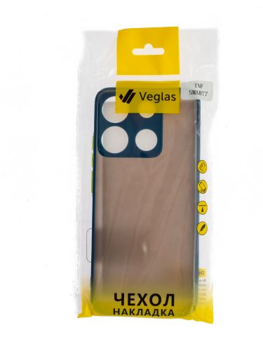 Чехол-накладка для INFINIX Smart 7 Plus VEGLAS Fog синий - оптовая продажа фото 3 Чехол-накладка для INFINIX Smart 7 Plus VEGLAS Fog синий - фото фото 3