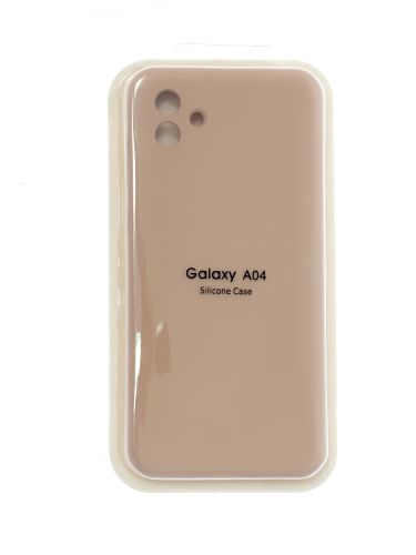 Чехол-накладка для Samsung A045F A04 VEGLAS SILICONE CASE закрытый светло-розовый (18) - оптовая продажа Чехол-накладка для Samsung A045F A04 VEGLAS SILICONE CASE закрытый светло-розовый (18) - фото