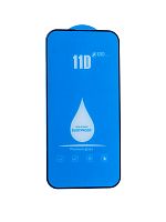 Купить Защитное стекло для iPhone 15 Plus 11D FULL GLUE (синяя основа) пакет черный оптом, в розницу в ОРЦ Компаньон