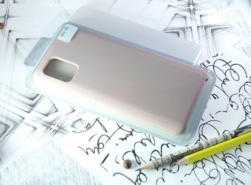 Чехол-накладка для Samsung A515F A51 SILICONE CASE светло-розовый (18) - фото