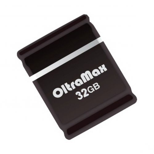 USB флэш карта 32 Gb USB 2.0 OltraMax Drive 50 mini черный оптом, в розницу Центр Компаньон