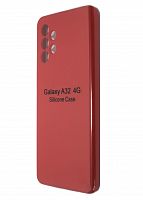Купить Чехол-накладка для Samsung A325F A32 SILICONE CASE закрытый красный (1) оптом, в розницу в ОРЦ Компаньон