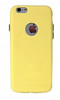 Купить Чехол-накладка для iPhone 6/6S AiMee Отверстие желтый оптом, в розницу в ОРЦ Компаньон