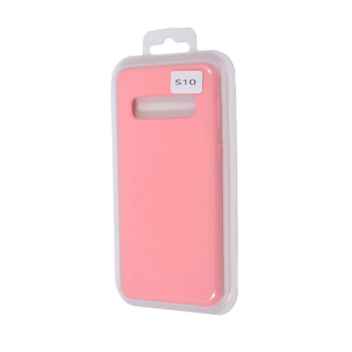 Чехол-накладка для Samsung G973 S10 SILICONE CASE NL розовый (4) - оптовая продажа Чехол-накладка для Samsung G973 S10 SILICONE CASE NL розовый (4) - фото