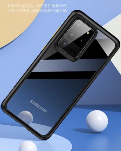 Чехол-накладка для SAMSUNG G980F S20 USAMS Janz черный - фото фото 4