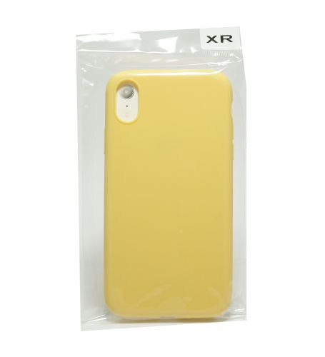 Чехол-накладка для iPhone XR LATEX желтый оптом, в розницу Центр Компаньон фото 2